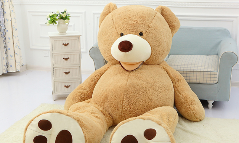 Giant Teddy Bear Plush Toy Huge Soft Toys Leather Shell - One Red Hill